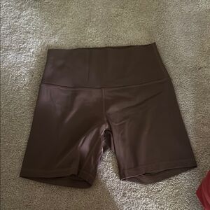 lululemon athletica Brown Bike Shorts